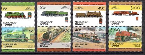 Serie Ferrocarriles Nukulaelae-Tuvalu N ºYvert 3 Año 1985 (nuevo)